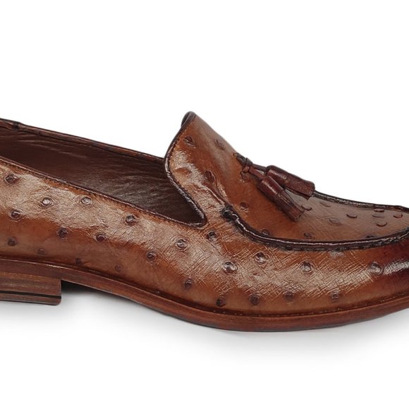 Bashwood Handmade Artificial Ostrich Leather Shoes For Men main image 4